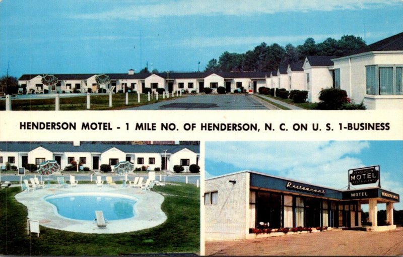 North Carolina Henderson The Henderson Motel