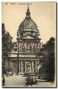 Old Postcard Paris Sorbonne