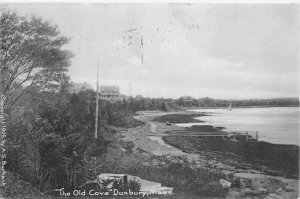 1907 Duxbury Massachusetts The Old Cove Burbank Postcard 25-12081