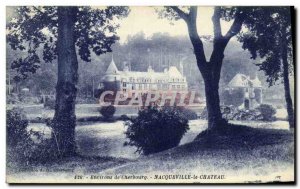 Old Postcard Environs de Cherbourg Nacqueville Chateau