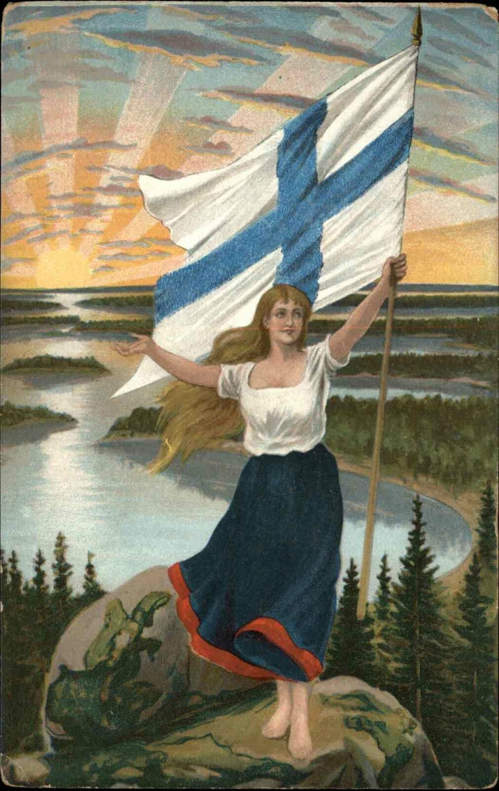 Finnish Flag Clothing