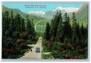 c1930's Grouse Mountain Highway Vancouver British Columbia Canada Postcard