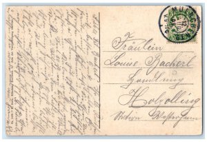 1909 Bavarian Women's Association Bavaria Germany Posted Antique Postcard
