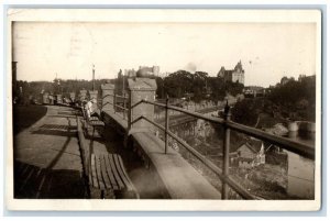 1916 Nepean Point Residence Bench View Ottawa Canada RPPC Photo Posted Postcard