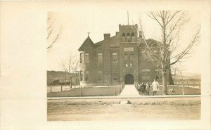 Children C-1910 Lincoln School District #1 RPPC Photo Postcard 20-3281