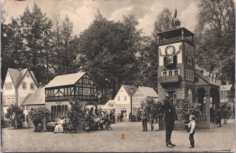 Netherlands Schaefer's Sprookjesstad Liliput Eindhoven Vintage Postcard 09.46