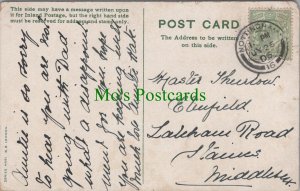 Genealogy Postcard - Thurlow, Elmfield, Laleham Road, Staines, Middlesex GL1767