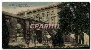 Old Postcard Metz Palast Courthouse