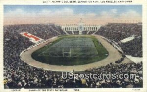 Olympic Coliseum, Exposition Park - Los Angeles, California CA  