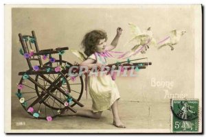 Old Postcard Fun Children Colombes