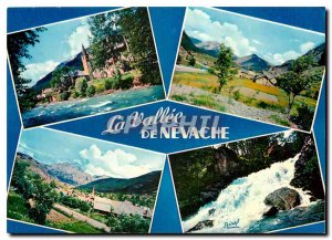 Modern Postcard The High Alps tourism The picturesque valley of Nevache and C...
