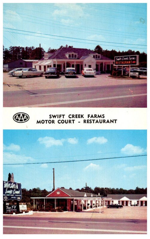 Virginia  Petersburg The New Swift Creek Motel