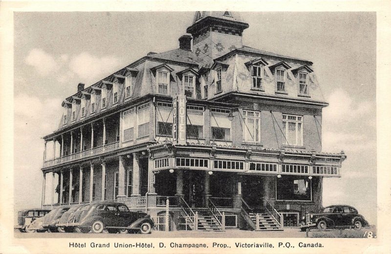 br106620 hotel grand union hotel victoriaville canada