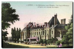 Old Postcard Rueil Malmaison under the Empire The Court of Honor