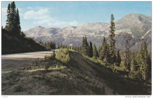 Murray Mountain, Hart Highway, DAWSON CREEK, British Columbia, Cananda, 40-60's