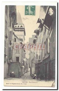 Troyes Postcard Old Street Urban IV