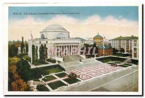 Modern Postcard The Library Columbia University New York City Woolworth and M...