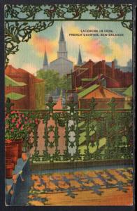 Lacework in Iron,French Quarters,New Orleans,LA BIN