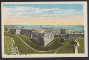 Florida ST. AUGUSTINE Fort Marion was begun by the Spaniards in 1663 ~ WB