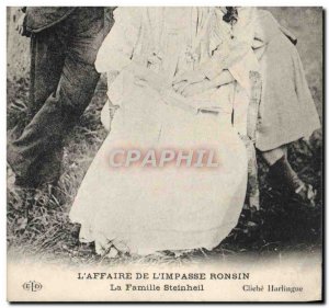 Old Postcard Police Detective L & # & # 39affaire of 39impasse Ronsin The fam...