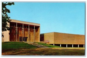 c1960 Evansville Museum Arts Science Riverside Drive Museum Indiana IN Postcard