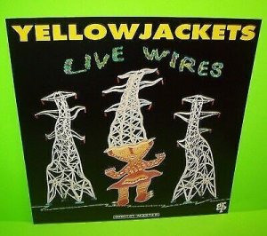 Yellowjackets Live Wires Double Sided Retail Shop Promo Flat Album Artwork Card