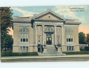 Divided Back LIBRARY SCENE Couneaut Ohio OH hs2902