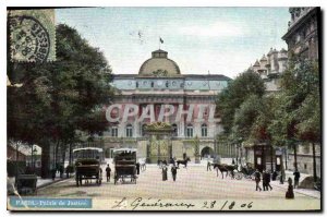 Postcard Old Paris Courthouse