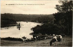 CPA Quimper- Le Virecourt du Saut de la Pucelle FRANCE (1026820)