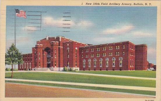 New 106th Field Artillery Armory Buffalo New York 1943