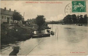 CPA GOUVIEUX - Rendez-vous de peche de Toutevoye (130504)