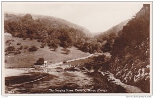 RP: The Stepping Stones , DOVEDALE , Thorpe , (Derby), UK , 30-40s