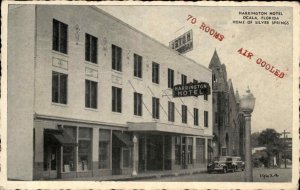 Ocala Florida FL Harrington Hotel Postcard