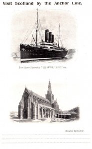 S.S. Columbia , Visit Scotland by Anchor Line