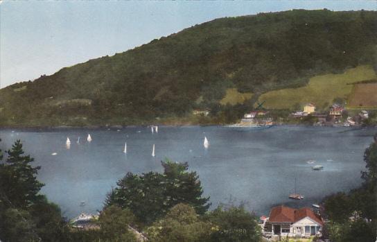 France Le Lac De Paladru Charavines La Plage des Dauphins 1960 Photo