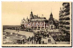 Belgium Ostend Old Postcard the Kursaal and the small Nice