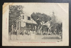 Mint Noumea New Caledonia Real Picture Postcard RPPC City Prison
