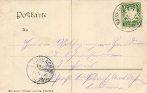 Kaiserslautern Germany Totalansicht Panoramic View 1906 Postcard