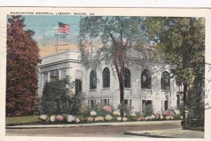 MACON, Georgia, PU-1905; Washington Memorial Library