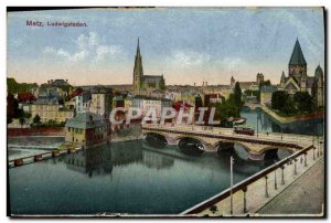 Old Postcard Metz Ludwigstaden