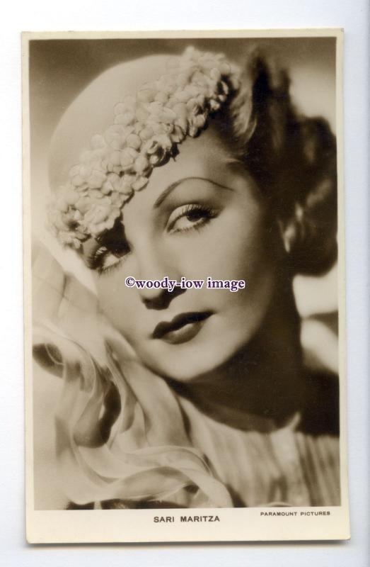 b5789 - Film Actress - Sari Maritza - Paramount Pictures - postcard