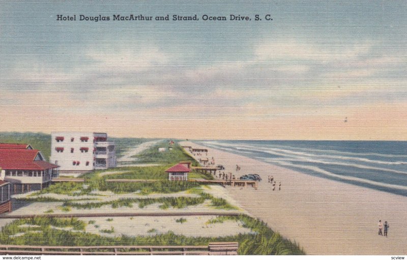 OCEAN DRIVE , South Carolins , 30-40s ; Hotel Dougalas MacArthur