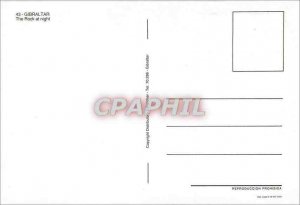 Modern Postcard Gibraltar The Rock at Night