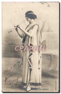 Old Postcard Fantasy Theater Woman Cleo de Merode