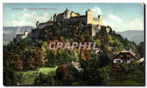 Postcard Old Salsburg Festung Hohersalzburg