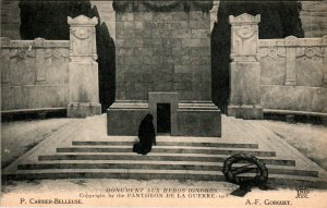 Monument Aux Heroes Ignores,Pantheon de La Guerre,Painting