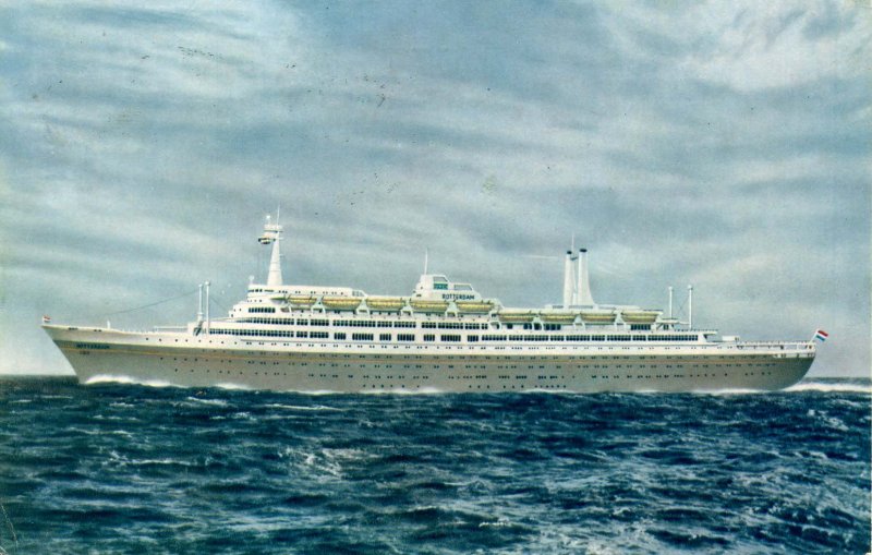 Holland-America Line - SS Rotterdam    *PAQUEBOT*