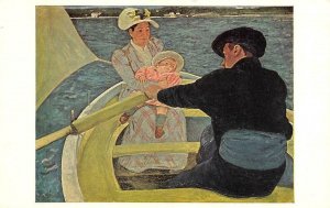 Washington, DC  THE BOATING PARTY~Mary Cassatt NATIONAL GALLERY OF ART  Postcard