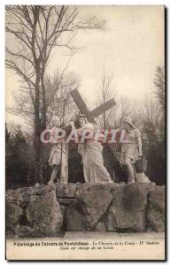 Old Postcard Pilgrimage Du Calvaire of Pontchateau The Way of The Cross