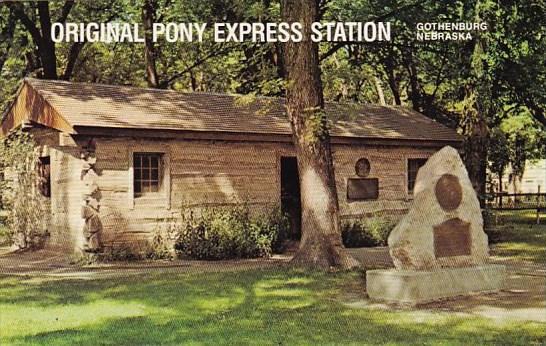 Original Pony Express Station City Park Nebaska
